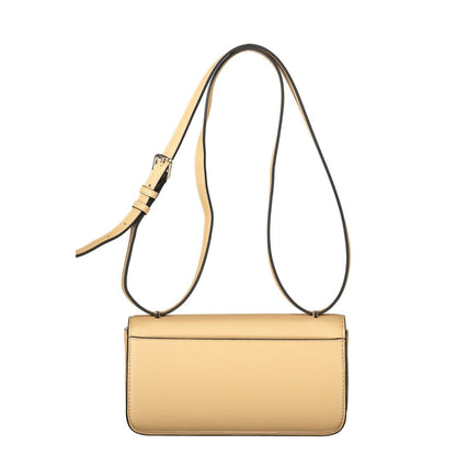 Handbag by Mario Valentino for women in polyethylene beige & signature features an refined silhouette, showcasing a secure , ample external-pockets & internal-pockets, and versatile shoulder-strap & adjustable-strap for a sophisticated refined aesthetic.
