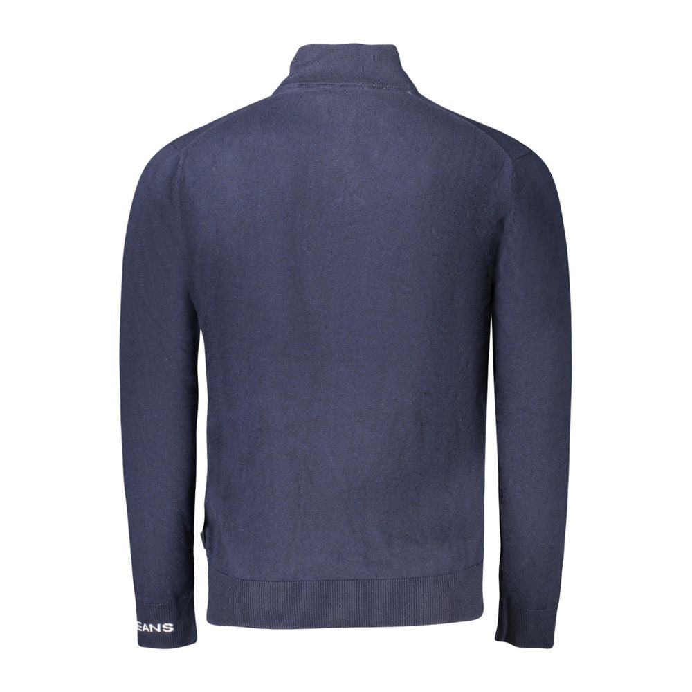 Sweatshirt by Pepe Jeans for men in cotton blue features an exquisite silhouette, showcasing and details for a exquisite look.