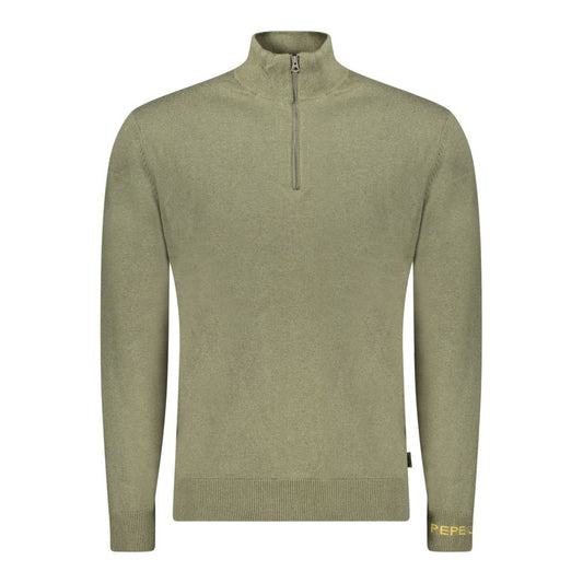 Sweatshirt by Pepe Jeans for men in cotton green features an provocated silhouette, detailed with a provocated and a refined for a sophisticated aesthetic.