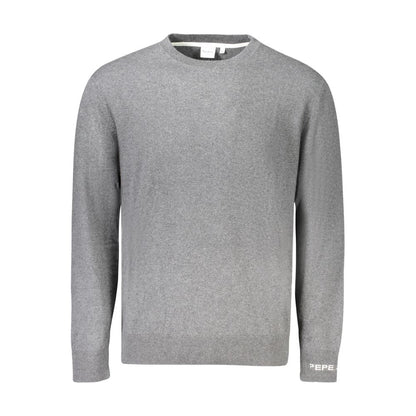 Sweatshirt by Pepe Jeans for men in cotton gray features a unrivaled silhouette with a refined crew neckline and unrivaled detailing for a sophisticated look.