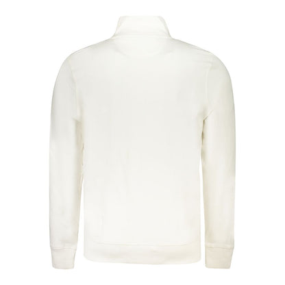 Sweatshirt by North Sails for men in cotton white presents a smart casual silhouette, featuring a smart casual and for a sophisticated look.