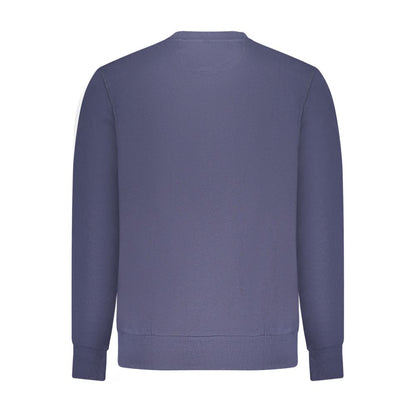 Sweatshirt by North Sails for men in cotton blue & print features an magnificent silhouette, showcasing a sophisticated crew neckline and detail for a truly magnificent finish.