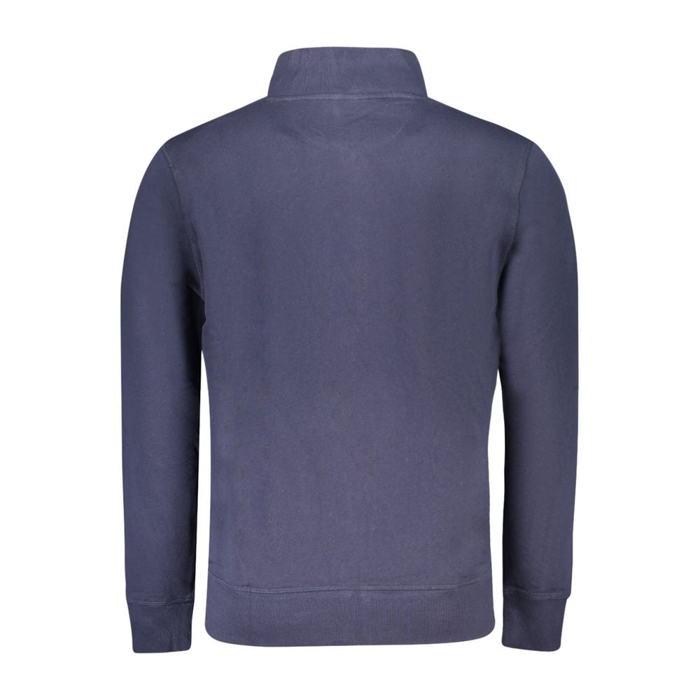 Sweatshirt by North Sails for men in cotton blue presents a smart casual silhouette, featuring a smart casual and for a sophisticated look.