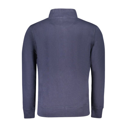 Sweatshirt by North Sails for men in cotton blue presents a smart casual silhouette, featuring a smart casual and for a sophisticated look.