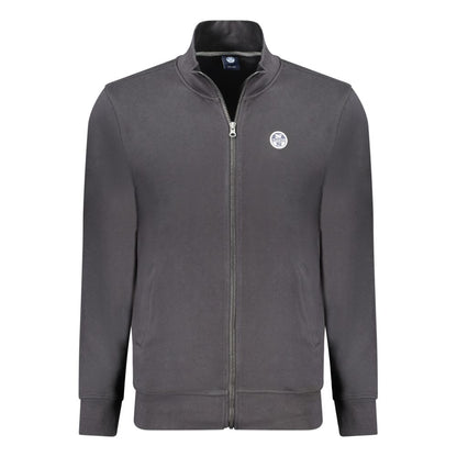 Sweatshirt by North Sails for men in cotton black features an magnificent silhouette, showcasing a sophisticated and detail for a truly magnificent finish.