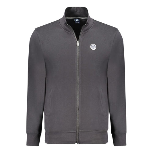 Sweatshirt by North Sails for men in cotton black features an magnificent silhouette, showcasing a sophisticated and detail for a truly magnificent finish.