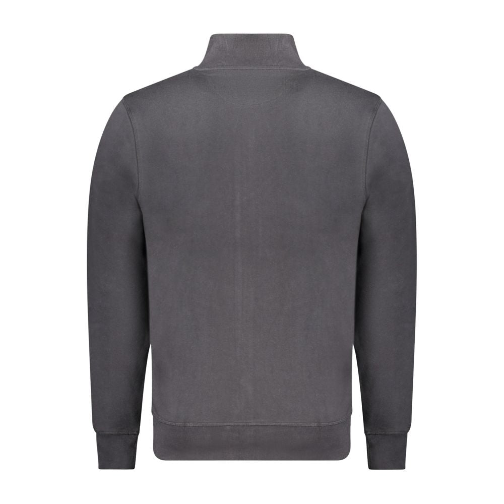 Sweatshirt by North Sails for men in cotton black features an provocated silhouette, detailed with a provocated and a refined for a sophisticated aesthetic.
