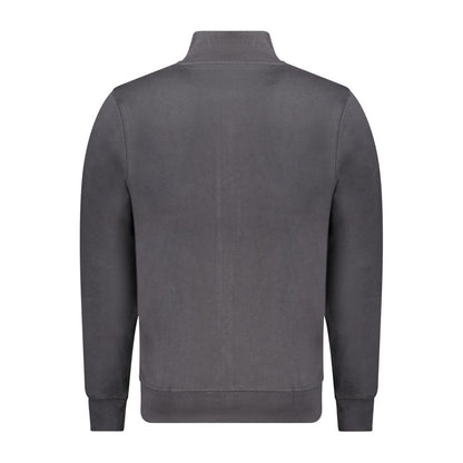 Sweatshirt by North Sails for men in cotton black features an provocated silhouette, detailed with a provocated and a refined for a sophisticated aesthetic.