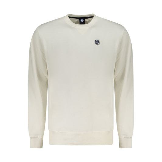 Sweatshirt by North Sails for men in cotton white features an exquisite silhouette, showcasing and crew neckline details for a exquisite look.