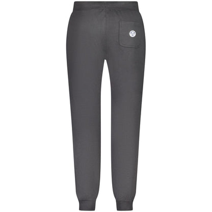 Joggers by North Sails for men in cotton black features an sophisticated and with a precise long, creating a sophisticated and sophisticated silhouette.