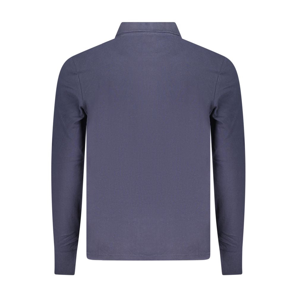 Polo Shirt by North Sails for men in cotton blue presents a distinguished silhouette, showcasing a sophisticated and distinguished for a truly distinguished finish.