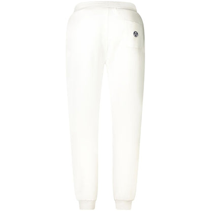 Jogger Sweatpants by North Sails for men in cotton white features a athletic athletic & relaxed-fit with a and long, showcasing athletic adjustable-waistband for a sophisticated performance look.