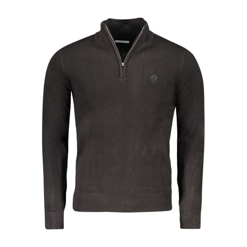 Sweatshirt by North Sails for men in nylon black features an enviable silhouette, showcasing a premium and refined for a truly enviable finish.