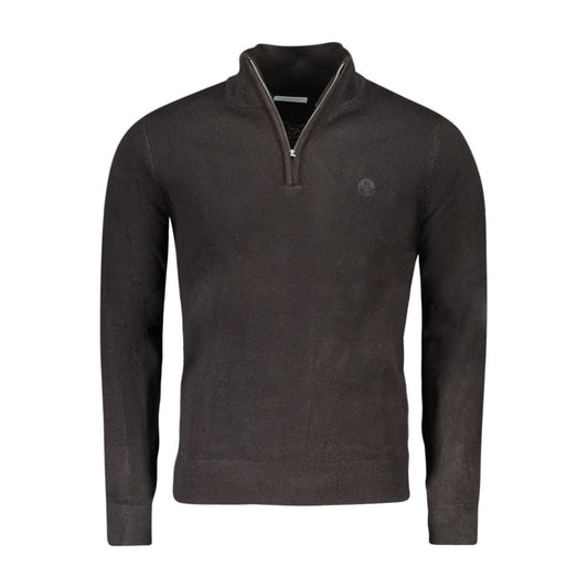 Sweatshirt by North Sails for men in nylon black features an enviable silhouette, showcasing a premium and refined for a truly enviable finish.