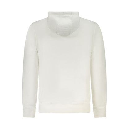 Hooded Sweatshirt Hoodie by North Sails for men in cotton white features a edgy silhouette, detailed with a edgy and for a refined finish.