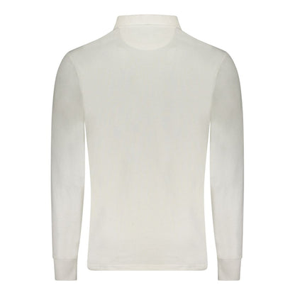 Polo Shirt by North Sails for men in cotton white & signature showcases a sharp silhouette, detailed with a refined and sharp for a sophisticated finish.