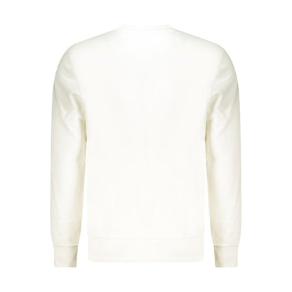 Sweatshirt by North Sails for men in cotton white & print features an exquisite silhouette, showcasing and crew neckline details for a exquisite look.