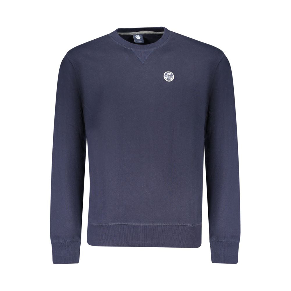 Sweatshirt by North Sails for men in cotton blue features a unrivaled silhouette with a refined crew neckline and unrivaled detailing for a sophisticated look.