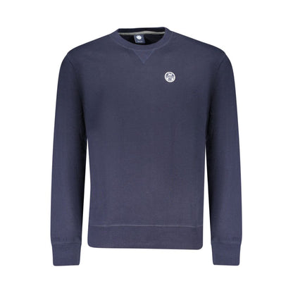 Sweatshirt by North Sails for men in cotton blue features a unrivaled silhouette with a refined crew neckline and unrivaled detailing for a sophisticated look.