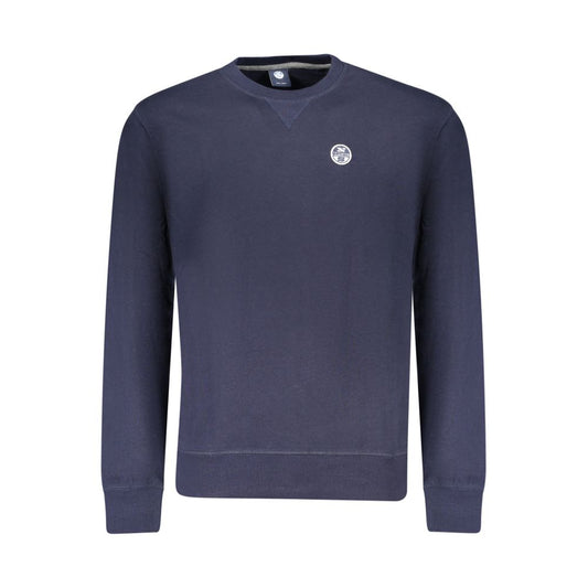 Sweatshirt by North Sails for men in cotton blue features a unrivaled silhouette with a refined crew neckline and unrivaled detailing for a sophisticated look.