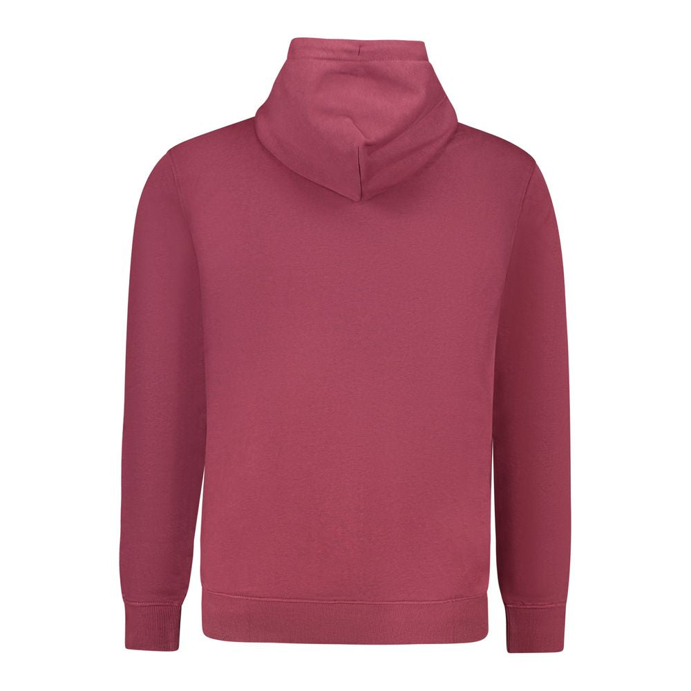 Hooded Sweatshirt Hoodie by Tommy Hilfiger for men in cotton red & print features a authentic silhouette, showcasing a sophisticated and authentic detail for a refined finish.