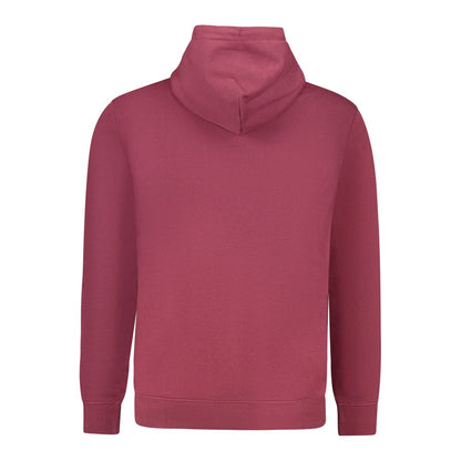 Hooded Sweatshirt Hoodie by Tommy Hilfiger for men in cotton red & print features a authentic silhouette, showcasing a sophisticated and authentic detail for a refined finish.