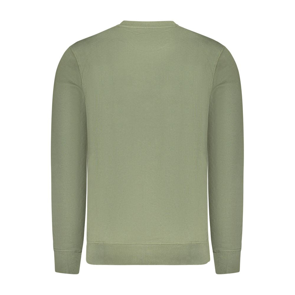 Sweatshirt by North Sails for men in cotton green features an exquisite silhouette, showcasing and crew neckline details for a exquisite look.