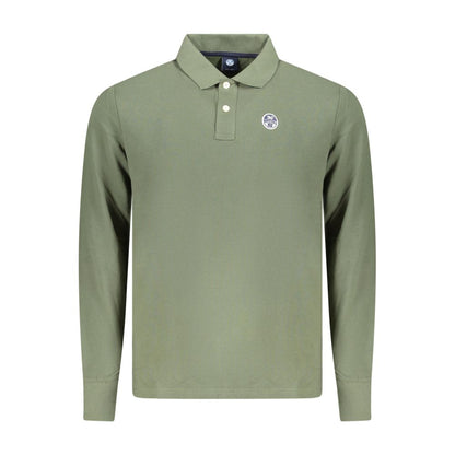 This Polo Shirt by North Sails for men in cotton green presents a flawless silhouette, showcasing flawless long-sleeve detailing and a refined for a truly flawless aesthetic.