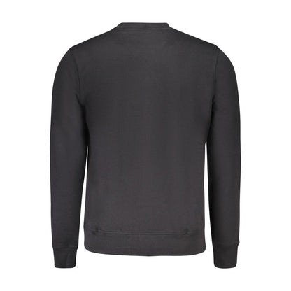 Sweatshirt by North Sails for men in cotton black features an exquisite silhouette, showcasing and details for a exquisite look.
