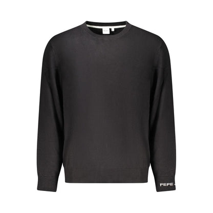 Sweatshirt by Pepe Jeans for men in cotton black features an enviable silhouette, showcasing a premium and refined crew neckline for a truly enviable finish.