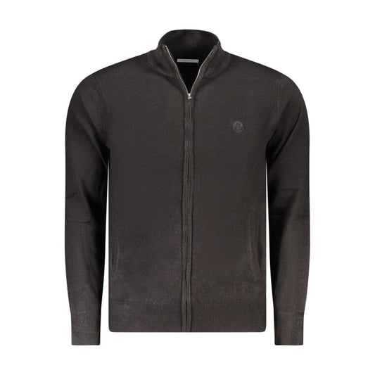 Cardigan by North Sails for men in nylon black presents a textural silhouette, artfully finished with a textural and for a sophisticated, textural look.