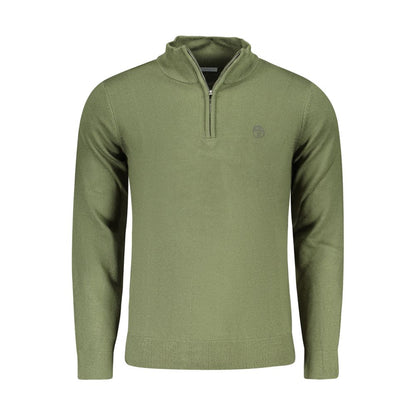 Sweatshirt by North Sails for men in nylon green features an provocated silhouette, detailed with a provocated and a refined for a sophisticated aesthetic.