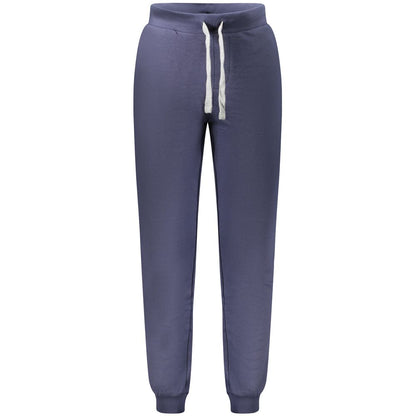 Joggers by North Sails for men in cotton blue presents a refined pantology silhouette, artfully defined by a refined pantology athletic, long, and a sophisticated .