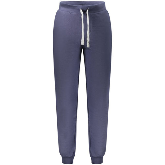 Joggers by North Sails for men in cotton blue presents a refined pantology silhouette, artfully defined by a refined pantology athletic, long, and a sophisticated .