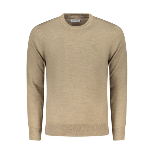 Sweatshirt by North Sails for men in nylon brown presents a smart casual silhouette, featuring a smart casual crew neckline and for a sophisticated look.