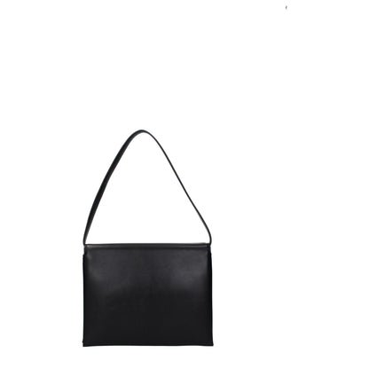 Shoulder Bag by Jil Sander for women in leather black features a effortless chic silhouette with a secure , ample , and versatile for a effortless chic finish.