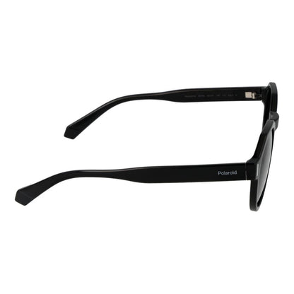 Polaroid Round Polarized Dark-Tint Polycarbonate Sunglasses - Black