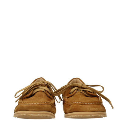 Loafer Slip-On Shoes by Jacquemus for men in suede leather brown showcases a timeless silhouette from the Men's Suede Leather Loafer Slip-On Shoes collection, featuring a timeless and for a timeless finish.