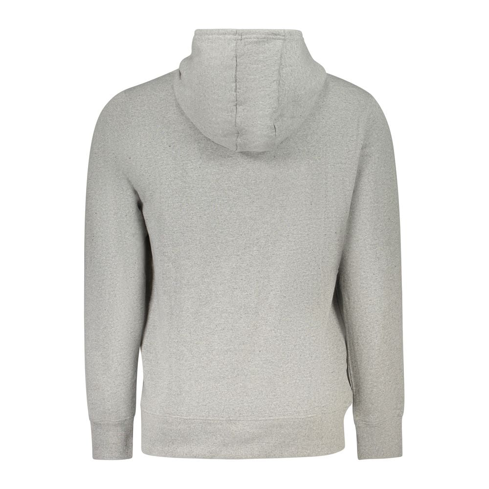 Hooded Sweatshirt Hoodie by Accademia Militare for men in cotton polyester gray features an luminous silhouette, showcasing a sophisticated and for a truly luminous look.