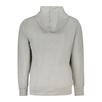 Hooded Sweatshirt Hoodie by Accademia Militare for men in cotton polyester gray features an luminous silhouette, showcasing a sophisticated and for a truly luminous look.