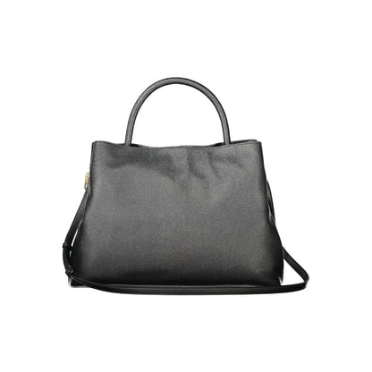 This Tote Handbag by Twinset for women in polyethylene & polyurethane and black presents a sculptural silhouette featuring a secure snap & zipper, ample built-in-compartments, external-pockets & internal-pockets, and versatile shoulder-strap, adjustable-strap & handle for a sculptural finish.