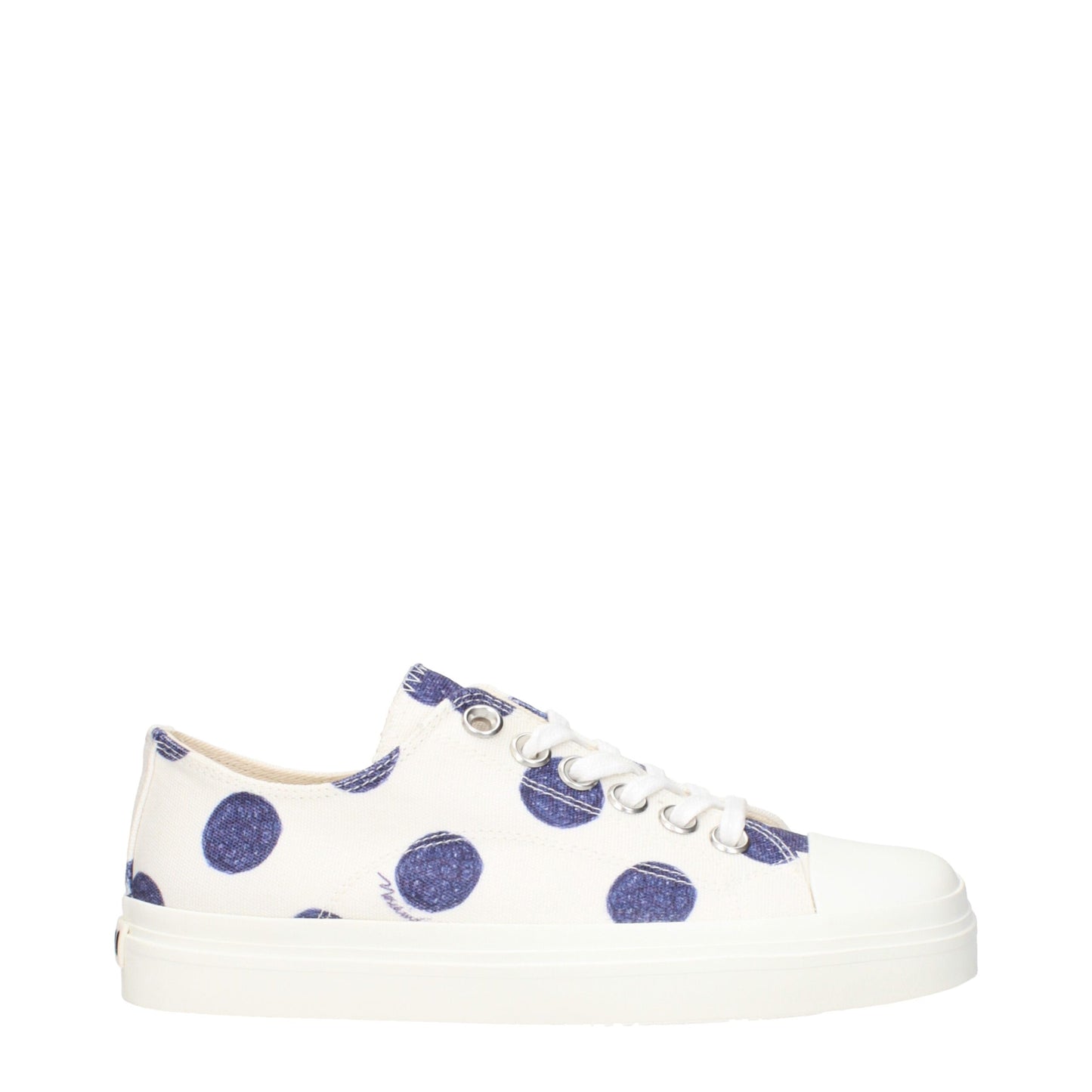 Moschino Women's Low Top Fabric Sneakers - White