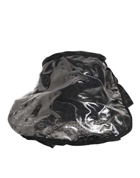 This Bucket Hat by Dolce & Gabbana for men in cotton polyamide & pvc black presents a effortlessly chic silhouette, showcasing the refined aesthetic and effortlessly chic craftsmanship of the Cotton Polyamide & PVC Bucket Hat.