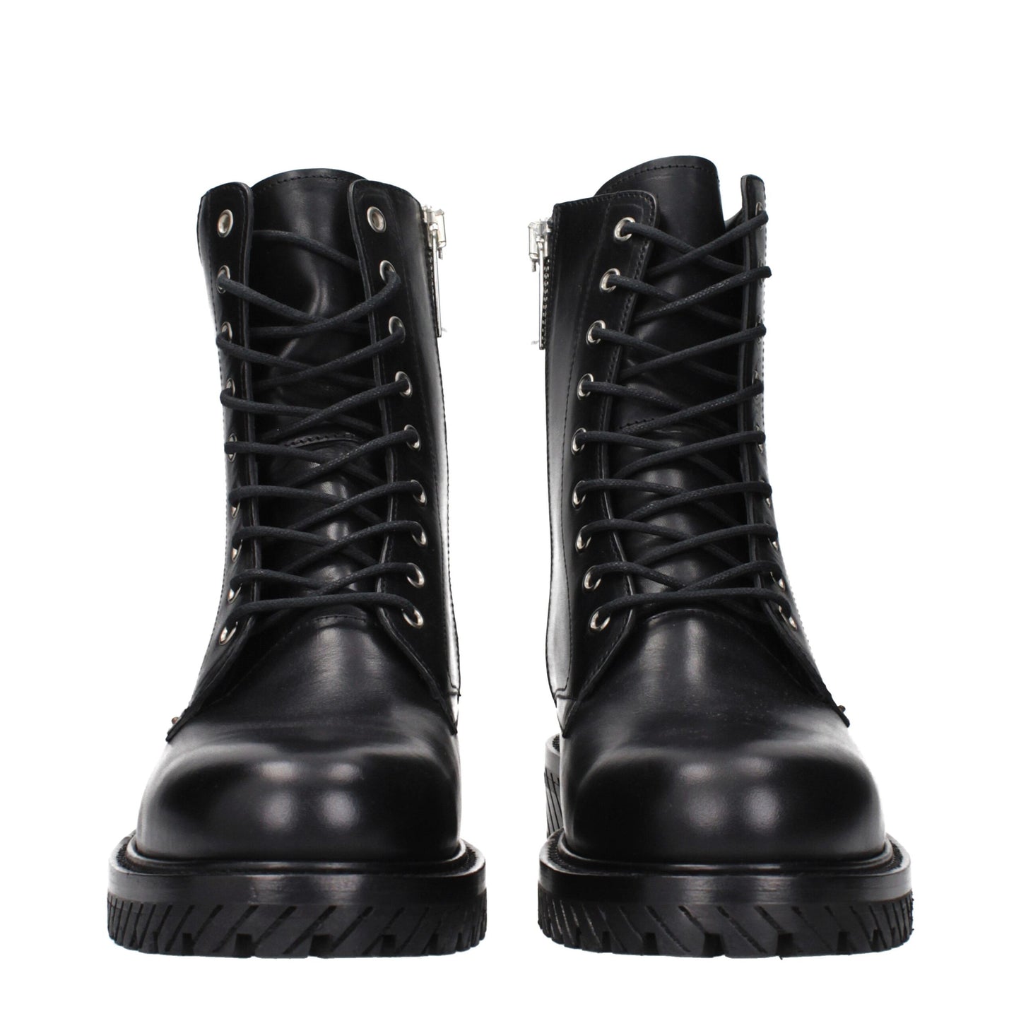 Ankle Boots by Off-White for men in leather black & white showcases a impeccable silhouette as Men's Leather Ankle Boots, artfully defined by a impeccable and a impeccable .