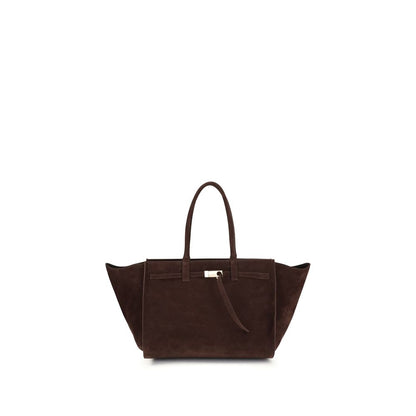 Shoulder Bag by Benedetta Bruzziches for women in bos taurus suede calf leather brown features a enviable silhouette, showcasing a secure zipper, ample , and enviable shoulder-strap & handle for a enviable finish.
