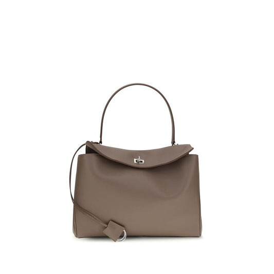 Shoulder Flap Bag by Balenciaga for women in bos taurus calf leather gray features a enviable silhouette, showcasing a secure snap & flap, ample , and enviable shoulder-strap & handle for a enviable finish.