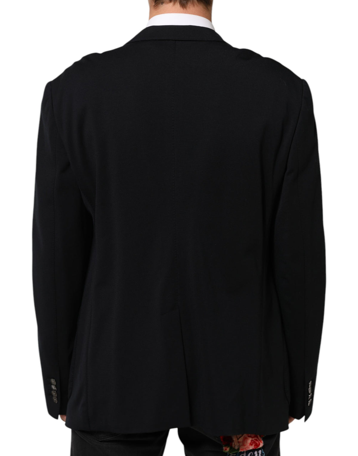 Dolce & Gabbana Women's Viscose Polyester & Polyamide Blazer - Black