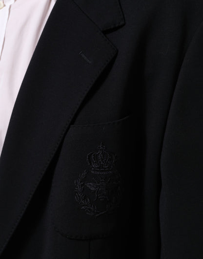Dolce & Gabbana Women's Viscose Polyester & Polyamide Blazer - Black