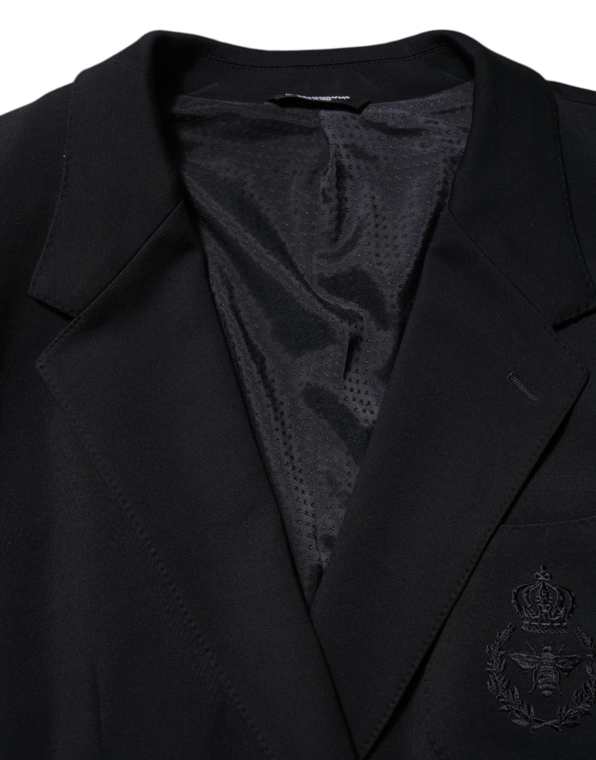 Dolce & Gabbana Women's Viscose Polyester & Polyamide Blazer - Black