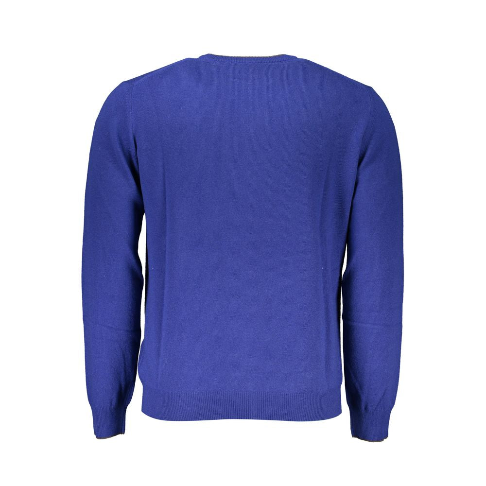Sweatshirt by Harmont & Blaine for men in fabric blue presents a smart casual silhouette, featuring a smart casual and for a sophisticated look.